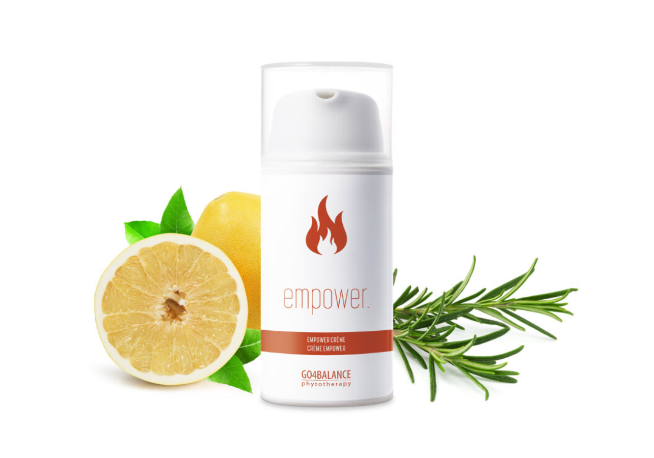 Energetische massagecrèmes voor op de voetzolen.