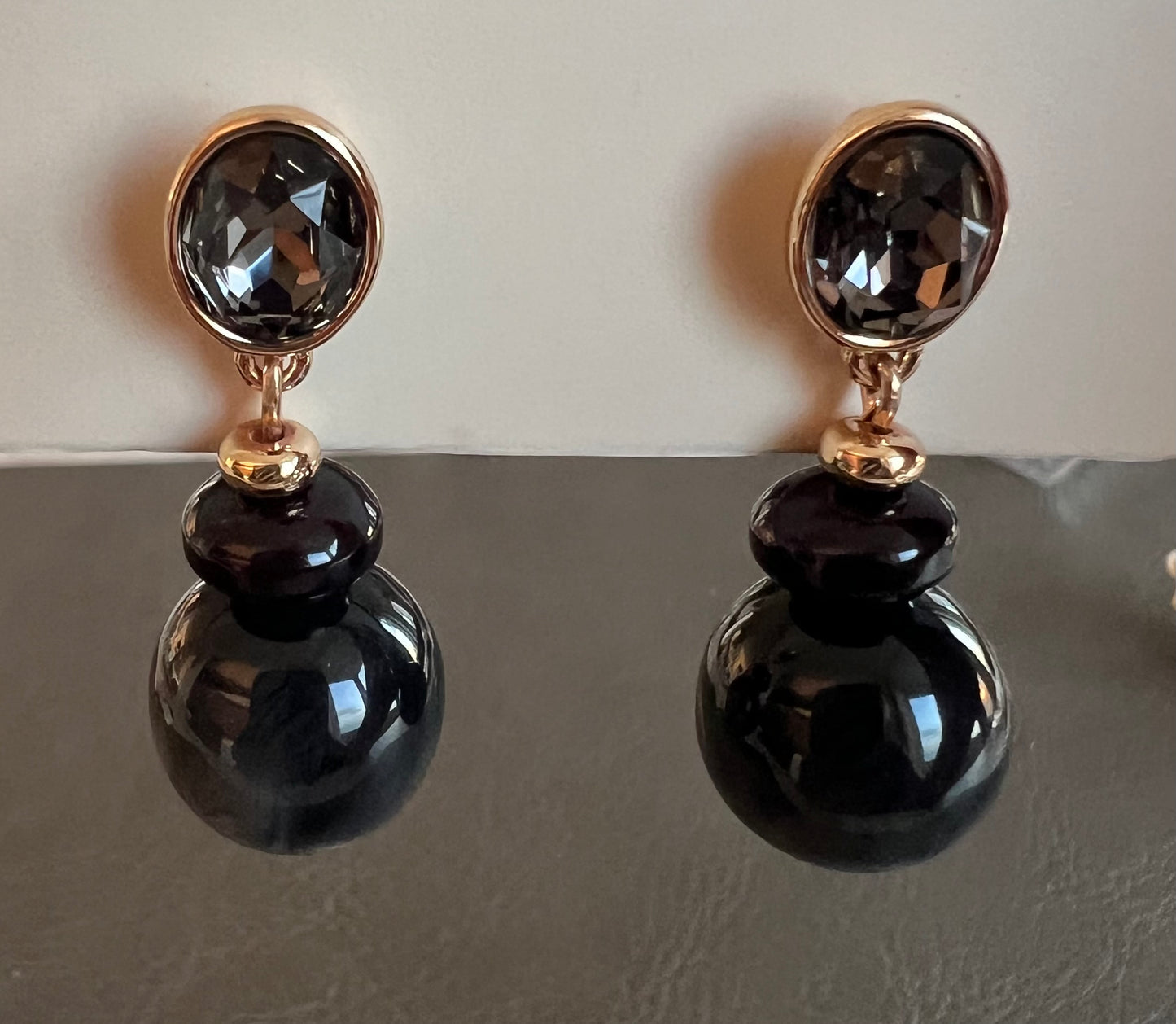 Oorbellen zwart