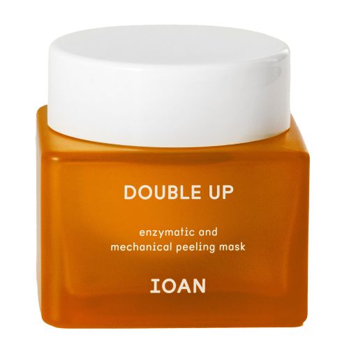 Double up enzymatic and mechanical peeling mask - ioan