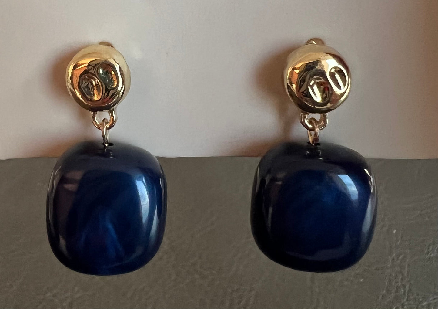 Oorbellen blauw