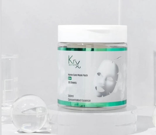 KRX HOME CARE MASK PACK CICA 20 vliesmaskers
