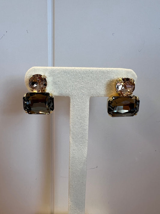 Oorbellen grijs