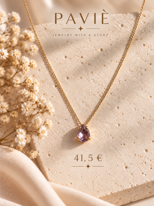 Ketting zacht paars